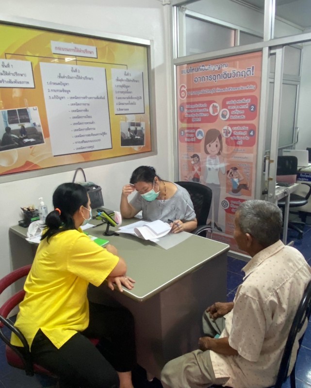 24 ธ.ค.67 รพ.สต.บ้านสันป่าไร่ จ่ายยาผู้ป่วยโรคความดันโลหิตสูง กลุ่มที่ 3 แจ้งผลการตรวจเลือดประจำปี , ผลการตรวจคลื่นไฟฟ้าหัวใจ(EKG) , ตรวจสุขภาพช่องปาก, ทบทวนความเข้าใจการทานยาและนับจำนวนก่อนผู้ป่วยกลับบ้าน