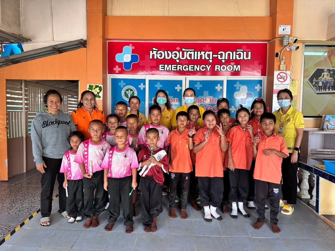 9 ม.ค.68 รพ.สต.บ้านสันป่าไร่ ออกหน่วยฉีดวัคซีนเด็ก อายุ 2 เดือน ถึง 4 ปี หมู่ 6 บ้านห้วยกระทิง และ นักเรียนชั้น ป.1 จำนวน 4 โรงเรียน