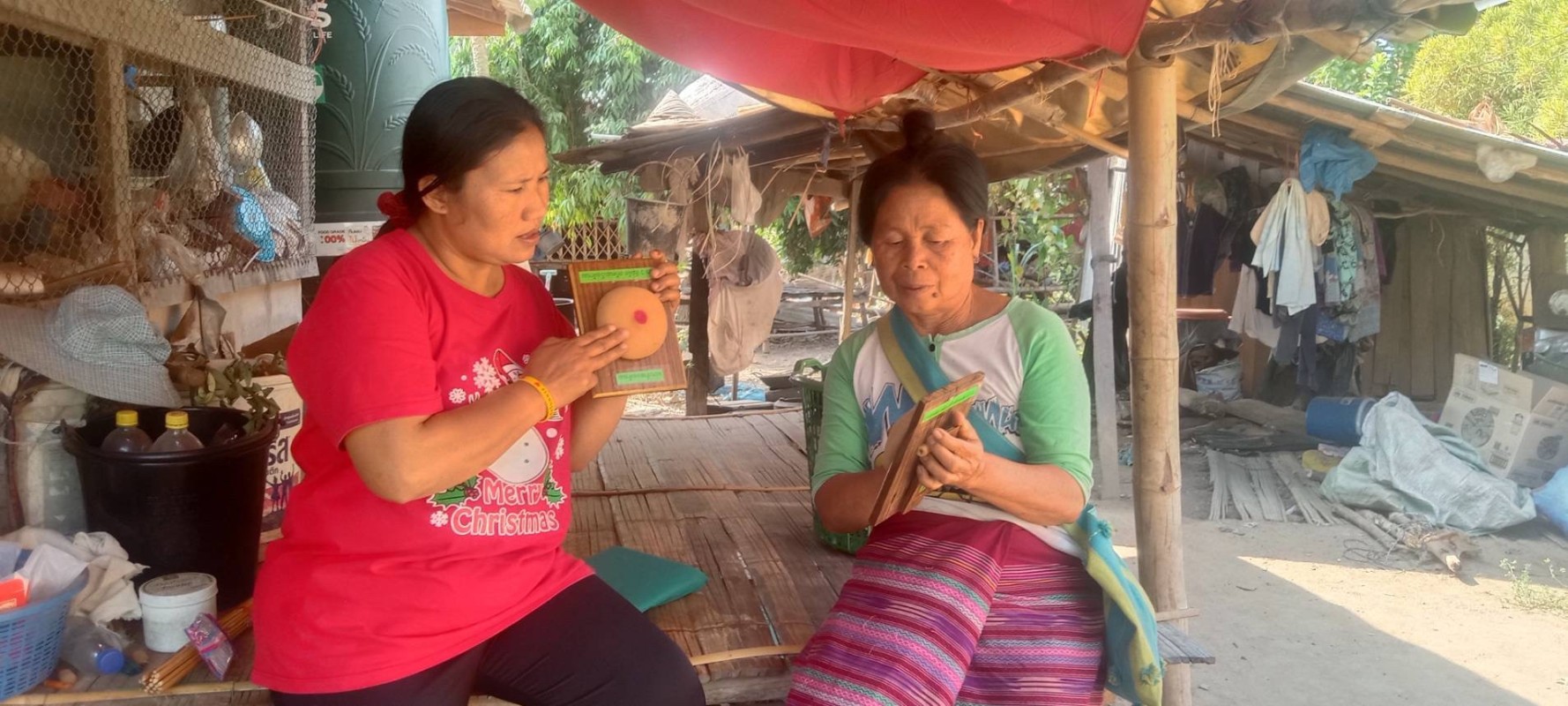 9-17 มกราคม 2568 รพ.สต.บ้านสันป่าไร่ร่วมกับอาสาสมัครสาธารณสุขหมู่ที่2,3และ5 ตำบลพระธาตุ อำเภอแม่ระมาด ร่วมรณรงค์ให้ความรู้และตรวจคัดกรองมะเร็งเต้านมแก่สตรีกลุ่มเป้าหมายอายุ 30-70 ปี