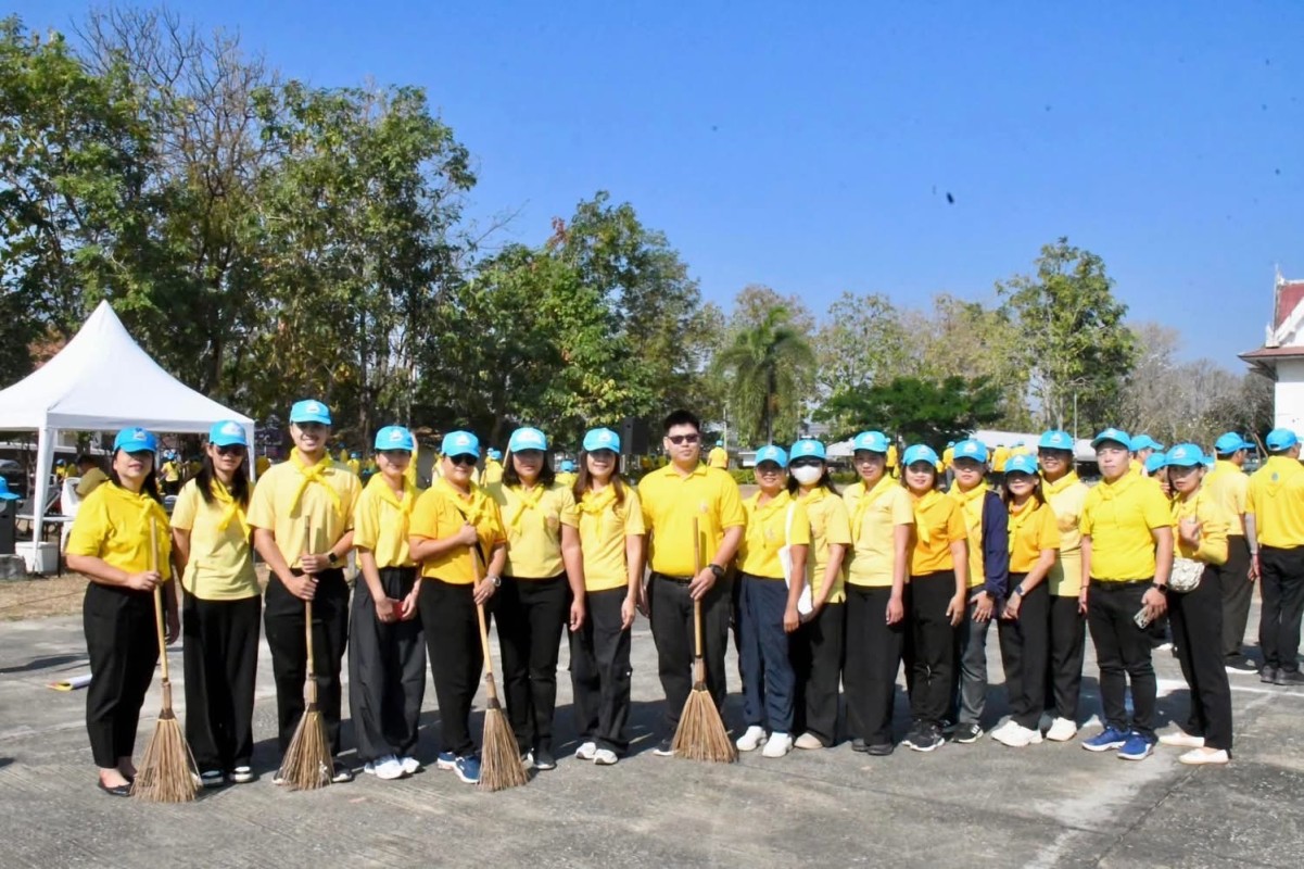 อบจ.ตาก เข้าร่วมกิจกรรมจิตอาสาพัฒนา เนื่องในวันสมเด็จพระนเรศวรมหาราช