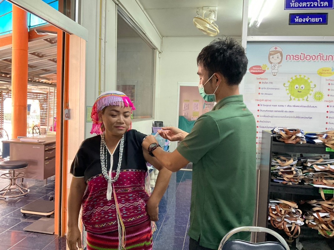 20-24 ม.ค.68 รพ.สต.บ้านสันป่าไร่ ให้บริการฉีดวัคซีนป้องกันโรคมะเร็งปากมดลูก(HPV) เข็มที่ 2 ให้แก่สตรีกลุ่มเป้าหมาย