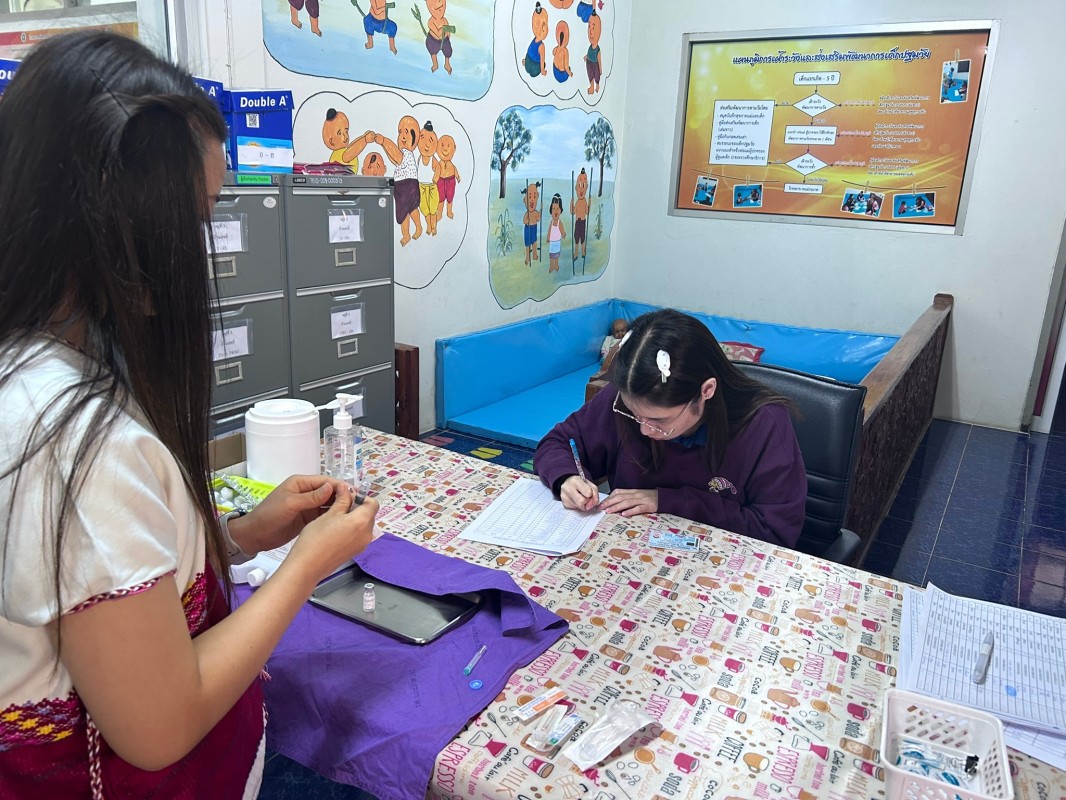 20-24 ม.ค.68 รพ.สต.บ้านสันป่าไร่ ให้บริการฉีดวัคซีนป้องกันโรคมะเร็งปากมดลูก(HPV) เข็มที่ 2 ให้แก่สตรีกลุ่มเป้าหมาย