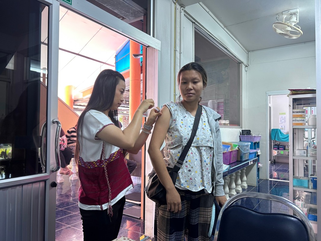 20-24 ม.ค.68 รพ.สต.บ้านสันป่าไร่ ให้บริการฉีดวัคซีนป้องกันโรคมะเร็งปากมดลูก(HPV) เข็มที่ 2 ให้แก่สตรีกลุ่มเป้าหมาย