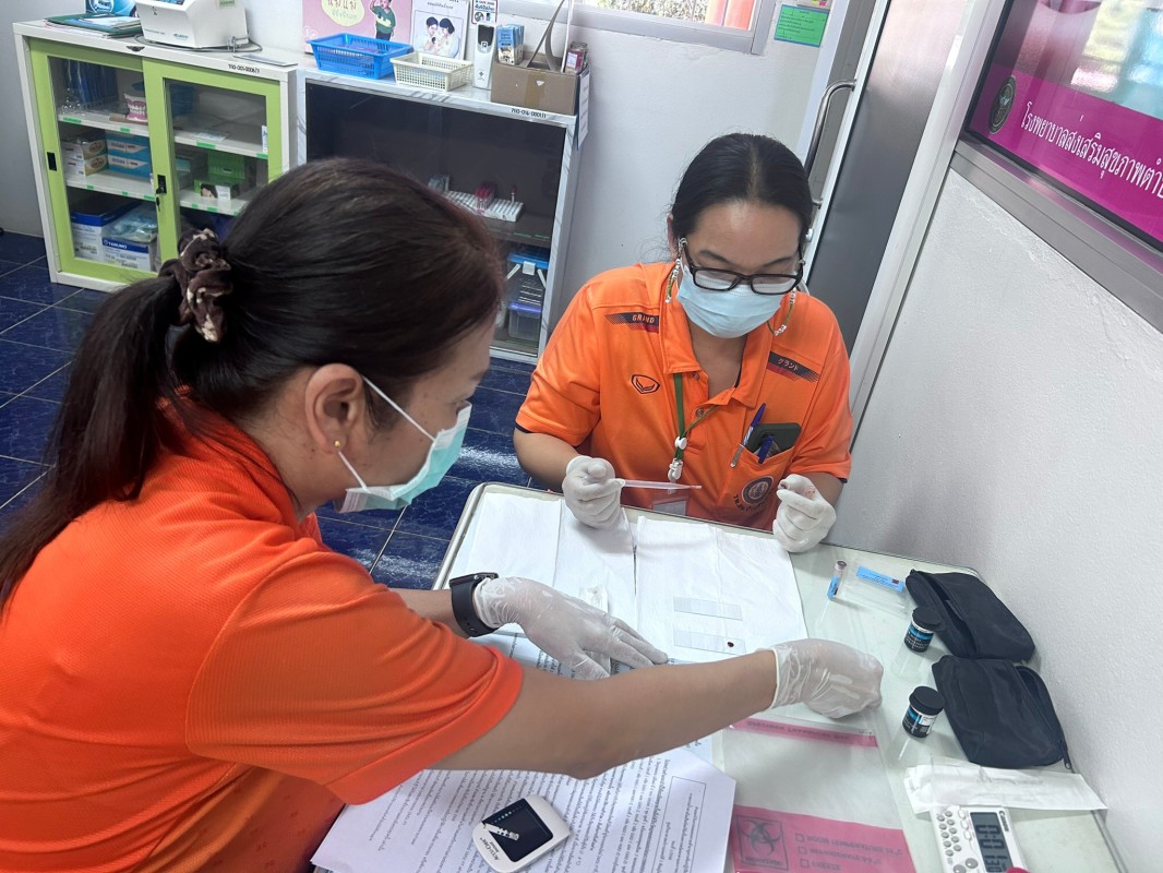 6 ก.พ.68 รพ.สต.บ้านสันป่าไร่ ทดสอบความชำนาญทางห้องปฏิบัติการหน่วยบริการปฐมภูมิ รอบที่ 1/2568 ด้วยวัตถุชุดทดสอบจากศูนย์วิทยาศาสตร์การแพทย์ที่ 2 พิษณุโลก