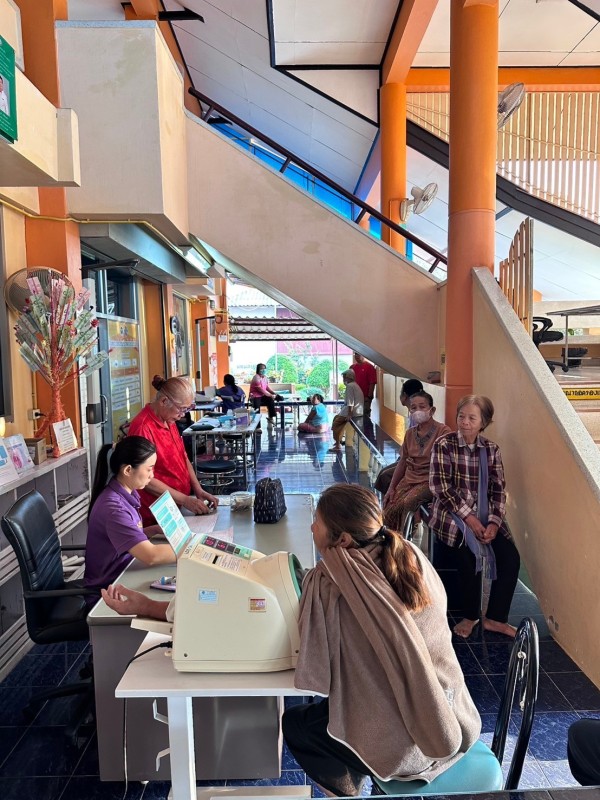 18 ก.พ.68 รพ.สต.บ้านสันป่าไร่ ให้บริการเจาะเลือด,วัดความดันโลหิต ผู้ป่วยโรคความดันโลหิตสูง (กลุ่ม2) 