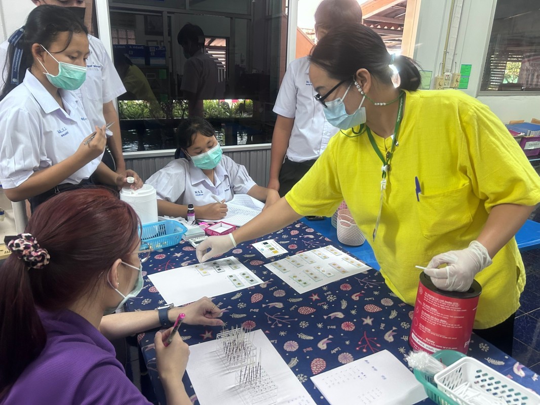 4 มี.ค.68 รพ.สต.บ้านสันป่าไร่ จัดกิจกรรมโครงการตรวจสารเคมีตกค้างในเลือดกลุ่มวัยทำงาน งบกองทุนหลักประกันสุขภาพ โดยมีกิจกรรม เจาะเลือด , จ่ายยาสมุนไพรชาชงรางจืด ผู้ร่วมกิจกรรม 100 คน 