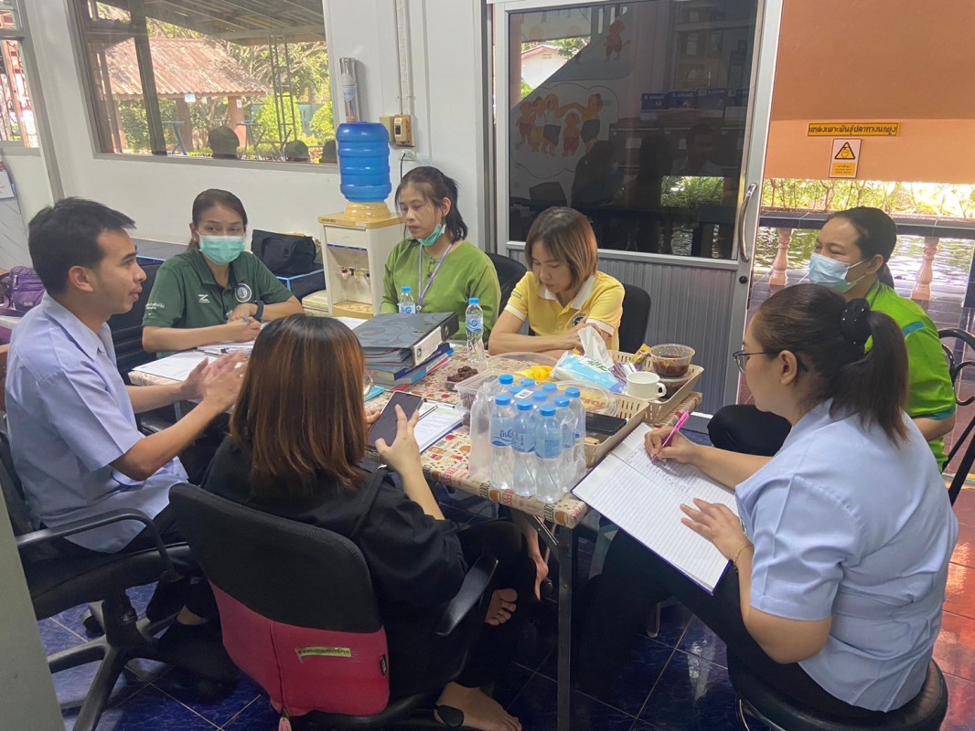 5 มี.ค.68 รพ.สต.บ้านสันป่าไร่ รับการนิเทศติดตามการดำเนินงานตามมาตรฐานงานด้านสร้างเสริมภูมิคุ้มกันโรคและมาตรฐานงานเภสัชกรรมปฐมภูมิ  จากทีม รพ.แม่ระมาด และ สสอ.แม่ระมาด