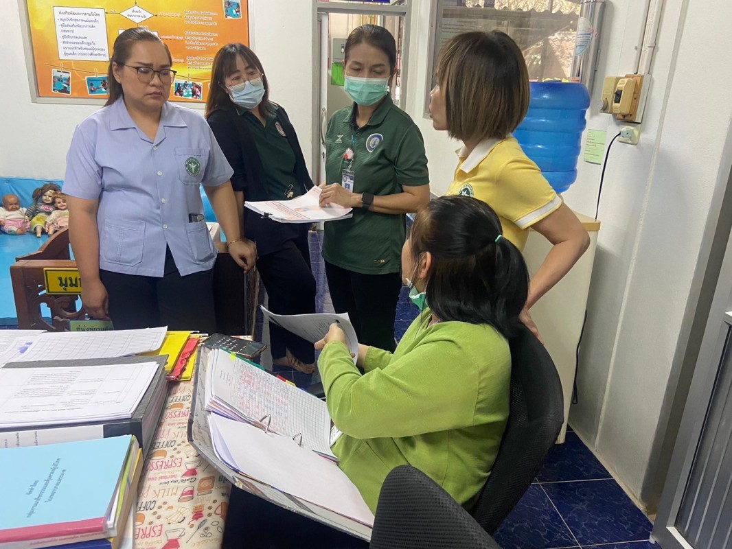 5 มี.ค.68 รพ.สต.บ้านสันป่าไร่ รับการนิเทศติดตามการดำเนินงานตามมาตรฐานงานด้านสร้างเสริมภูมิคุ้มกันโรคและมาตรฐานงานเภสัชกรรมปฐมภูมิ  จากทีม รพ.แม่ระมาด และ สสอ.แม่ระมาด