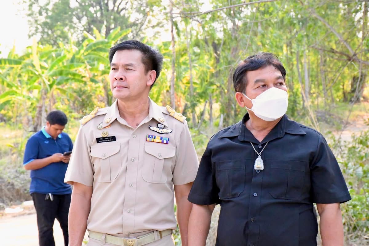 นายก อบจ.ตาก ลงพื้นที่ตรวจติดตามการปรับปรุงถนนในพื้นที่ ต.นาโบสถ์ อ.วังเจ้า จ.ตาก
