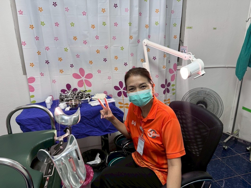 3 เม.ย.68 รพ.สต.บ้านสันป่าไร่ ตรวจคัดกรองมะเร็งปากมดลูก รอบสอง ในสตรีกลุ่มเป้าหมาย อายุ 30-60 ปี(หมู่ 2 และ 3) มีผู้มารับบริการทั้งหมด 23 ราย