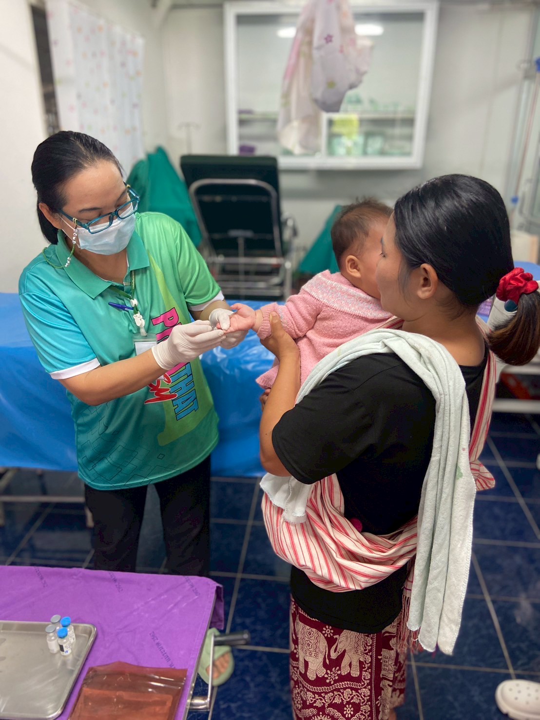 9 เม.ย.68 รพ.สต.บ้านสันป่าไร่ ให้บริการฉีดวัคซีนเด็กอายุ 2 เดือน ถึง 4 ปี จำนวน 23 ราย และตรวจสุขภาพช่องปาก,เคลือบฟลูออไรด์,ให้ทันตสุขศึกษาแก่ผู้ปกครองเด็ก,เจาะเลือดตรวจความเข้มข้นของเลือด(Hct),จ่ายยา para syr และ ferrous syr