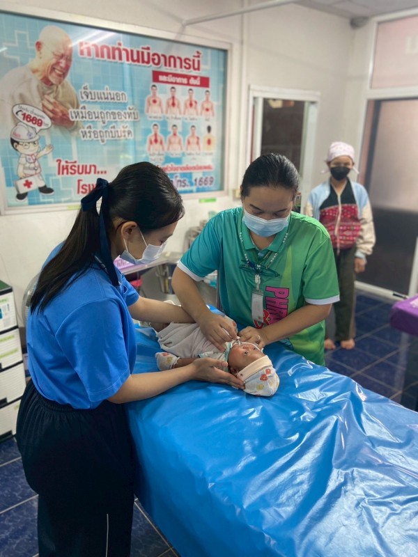 9 เม.ย.68 รพ.สต.บ้านสันป่าไร่ ให้บริการฉีดวัคซีนเด็กอายุ 2 เดือน ถึง 4 ปี จำนวน 23 ราย และตรวจสุขภาพช่องปาก,เคลือบฟลูออไรด์,ให้ทันตสุขศึกษาแก่ผู้ปกครองเด็ก,เจาะเลือดตรวจความเข้มข้นของเลือด(Hct),จ่ายยา para syr และ ferrous syr