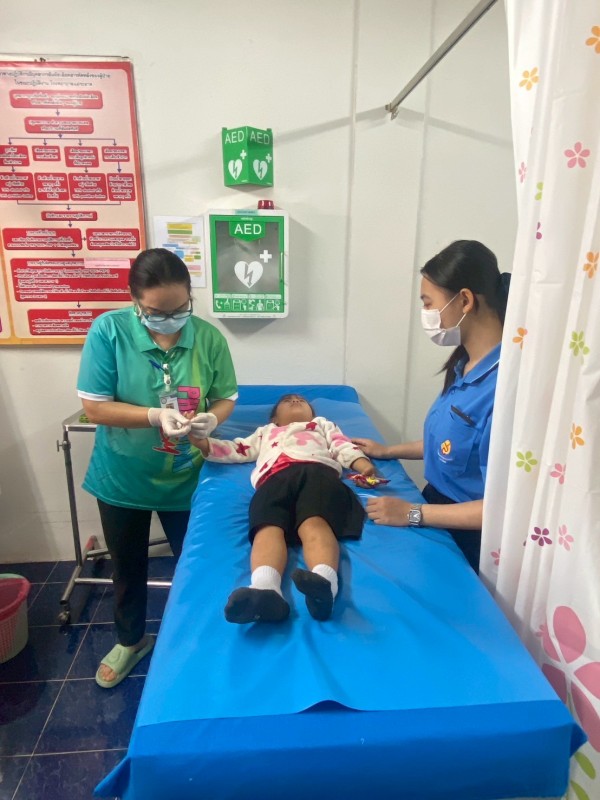 9 เม.ย.68 รพ.สต.บ้านสันป่าไร่ ให้บริการฉีดวัคซีนเด็กอายุ 2 เดือน ถึง 4 ปี จำนวน 23 ราย และตรวจสุขภาพช่องปาก,เคลือบฟลูออไรด์,ให้ทันตสุขศึกษาแก่ผู้ปกครองเด็ก,เจาะเลือดตรวจความเข้มข้นของเลือด(Hct),จ่ายยา para syr และ ferrous syr