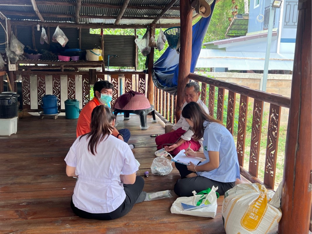 วันที่ 24 เมษายน 2568 จนท.รพ.สต.บ้านสันป่าไร่ร่วมกับจนท.รพ.แม่ระมาด เยี่ยมบ้านผู้ป่วยโรคCOPD จำนวน 3 ราย ผู้ป่วยPalliative care จำนวน 3 ราย