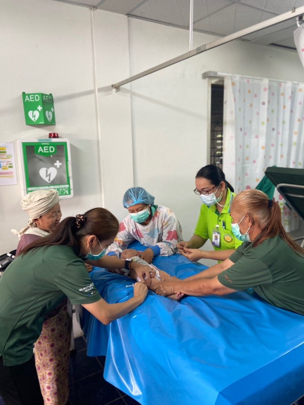 14 พ.ค.68 รพ.สต.บ้านสันป่าไร่ ฉีดวัคซีนเด็ก อายุ 2 เดือน ถึง 4 ปี จำนวน 38 ราย และ ตรวจสุขภาพช่องปาก,เคลือบฟลูออไรด์,ให้ทันตสุขศึกษาแก่ผู้ปกครองเด็ก,เจาะเลือดตรวจhct,จ่ายยา para syr , ferrous syr