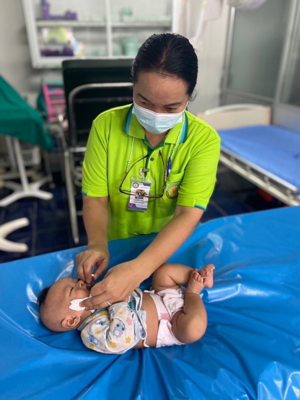 14 พ.ค.68 รพ.สต.บ้านสันป่าไร่ ฉีดวัคซีนเด็ก อายุ 2 เดือน ถึง 4 ปี จำนวน 38 ราย และ ตรวจสุขภาพช่องปาก,เคลือบฟลูออไรด์,ให้ทันตสุขศึกษาแก่ผู้ปกครองเด็ก,เจาะเลือดตรวจhct,จ่ายยา para syr , ferrous syr