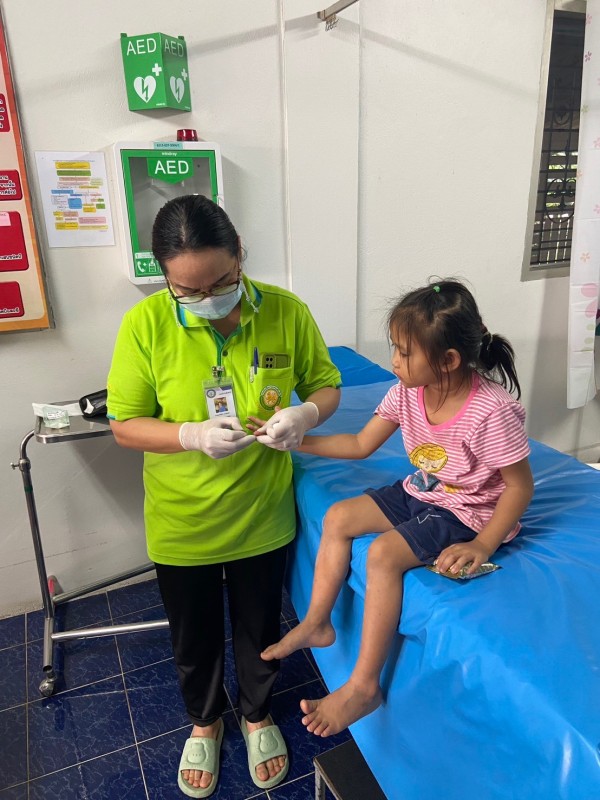 14 พ.ค.68 รพ.สต.บ้านสันป่าไร่ ฉีดวัคซีนเด็ก อายุ 2 เดือน ถึง 4 ปี จำนวน 38 ราย และ ตรวจสุขภาพช่องปาก,เคลือบฟลูออไรด์,ให้ทันตสุขศึกษาแก่ผู้ปกครองเด็ก,เจาะเลือดตรวจhct,จ่ายยา para syr , ferrous syr