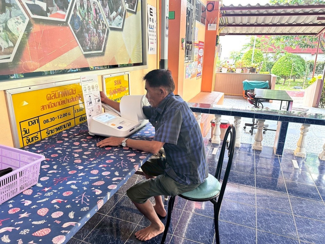 20 พ.ค.68 รพ.สต.บ้านสันป่าไร่ วัดความดันโลหิต ผู้ป่วยโรคความดันโลหิตสูง (กลุ่ม 2) จำนวน 48 ราย และเจาะเลือด จำนวน 19 ราย