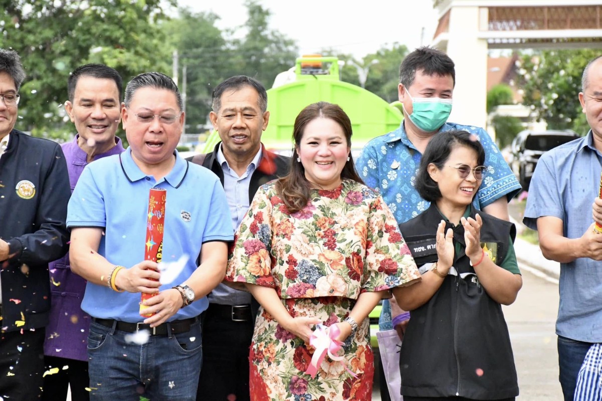 นายกองค์การบริหารส่วนจังหวัดตาก เป็นประธานเปิดโครงการบริหารจัดการขยะมูลฝอยรวมและของเสียอันตรายชุมชน ประจำปีงบประมาณ พ.ศ. 2568