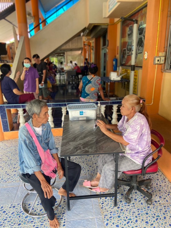 27 พ.ค.68 รพ.สต.บ้านสันป่าไร่ ทำกิจกรรมกลุ่มแลกเปลี่ยนเรียนรู้พร้อมจ่ายยาให้แก่ผู้ป่วยโรคความดันโลหิตสูง(กลุ่มที่ 3) จำนวน 48 ราย , นับจำนวนยา และ ทบทวนความเข้าใจการทานยาก่อนกลับบ้าน