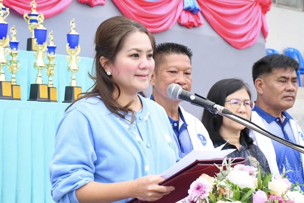 นายกจอย อบจ.ตาก สนับสนุนการแข่งขันกีฬาเยาวชนระดับอำเภอ อำเภอแม่สอด