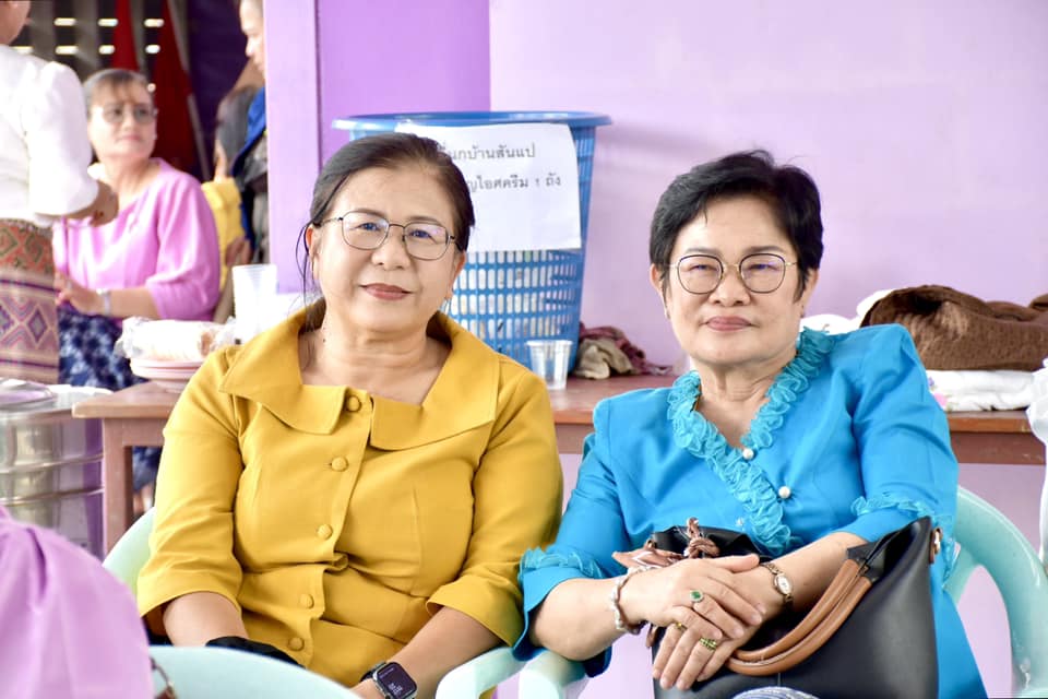 นายก อบจ.ตาก (นายกจอย) ร่วมพิธีมอบสื่อการเรียนการสอนโรงเรียนแม่ตาวใต้