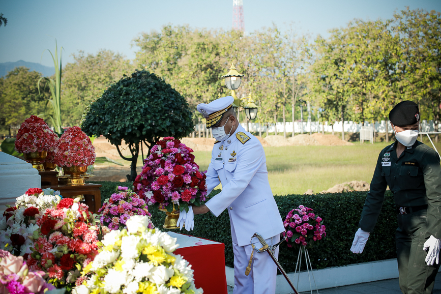 นายก อบจ.ตาก เข้าร่วมพิธีวางพวงมาลาถวายราชสักการะ พระบรมราชานุสาวรีย์ สมเด็จพระเจ้าตากสินมหาราช เนื่องในวันคล้ายวันสถาปนากองกำกับการตำรวจตระเวนชายแดนที่ 34 "ค่ายพระเจ้าตาก"