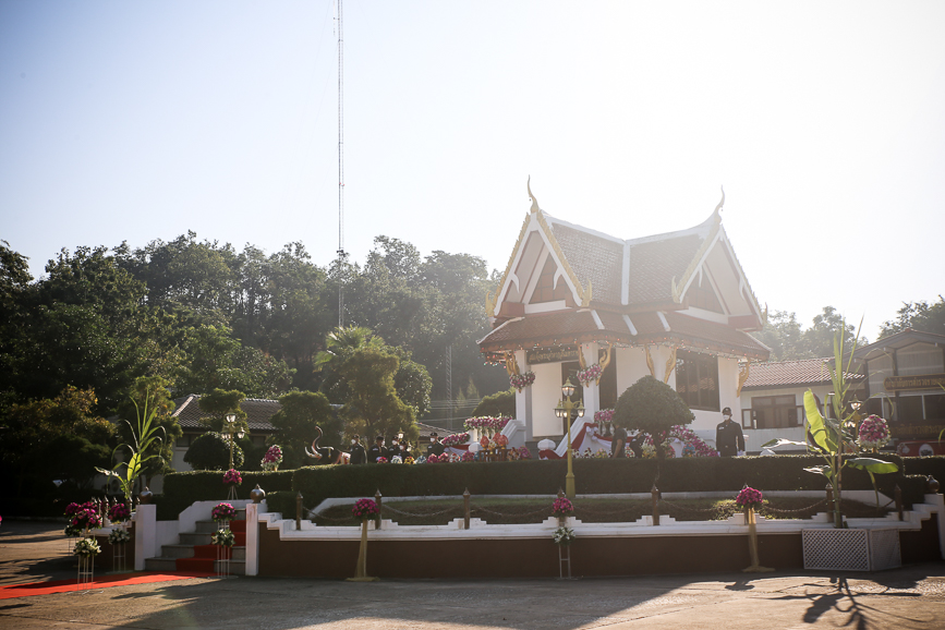 นายก อบจ.ตาก เข้าร่วมพิธีวางพวงมาลาถวายราชสักการะ พระบรมราชานุสาวรีย์ สมเด็จพระเจ้าตากสินมหาราช เนื่องในวันคล้ายวันสถาปนากองกำกับการตำรวจตระเวนชายแดนที่ 34 "ค่ายพระเจ้าตาก"