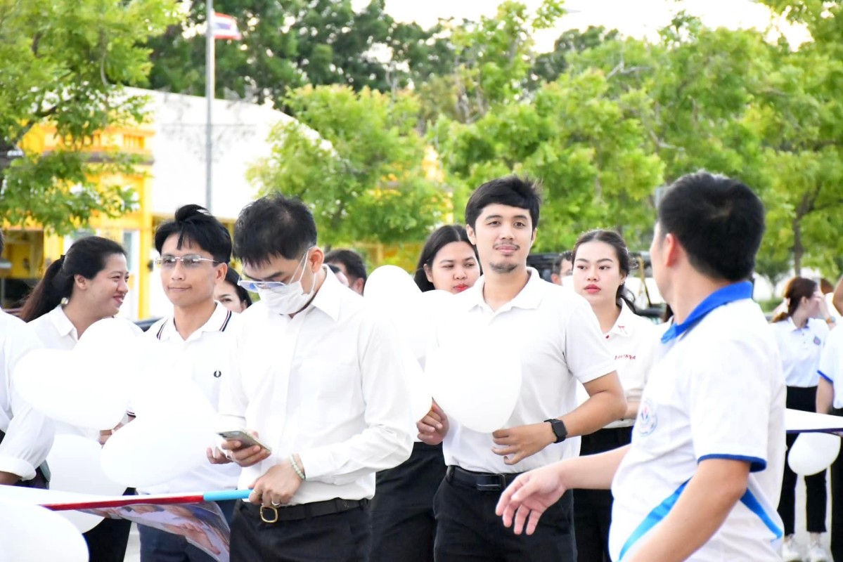 อบจ.ตาก จัดกิจกรรม “วันต่อต้านยาเสพติด” บุคลากรร่วมปฏิญาณตน อบจ. ตากพร้อมใจห่างไกลยาเสพติด