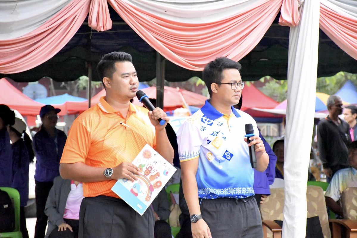 นายก อบจ.ตาก (นายกจอย) เป็นประธานเปิดพร้อมสนับสนุนงบประมาณ 150,000 บาท โครงการแข่งขันกีฬา-กรีฑานักเรียน เยาวชน ระดับอำเภอ 