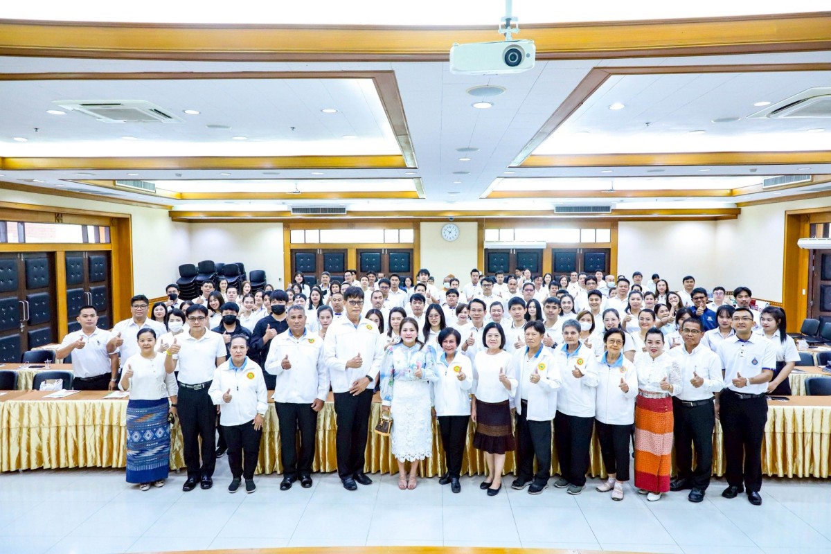 นายกจอย นายก อบจ.ตาก เป็นประธานในพิธีเปิดโครงการฝึกอบรมคุณธรรมและจริยธรรม