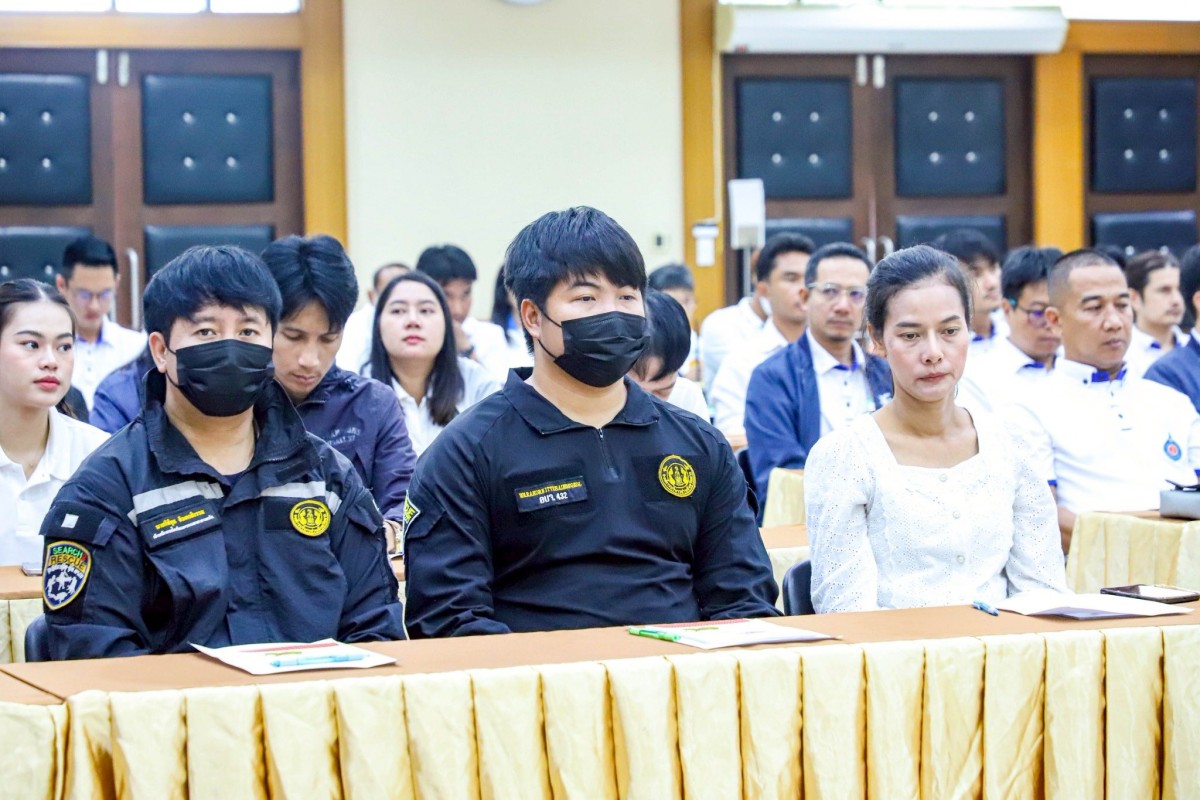 นายกจอย นายก อบจ.ตาก เป็นประธานในพิธีเปิดโครงการฝึกอบรมคุณธรรมและจริยธรรม