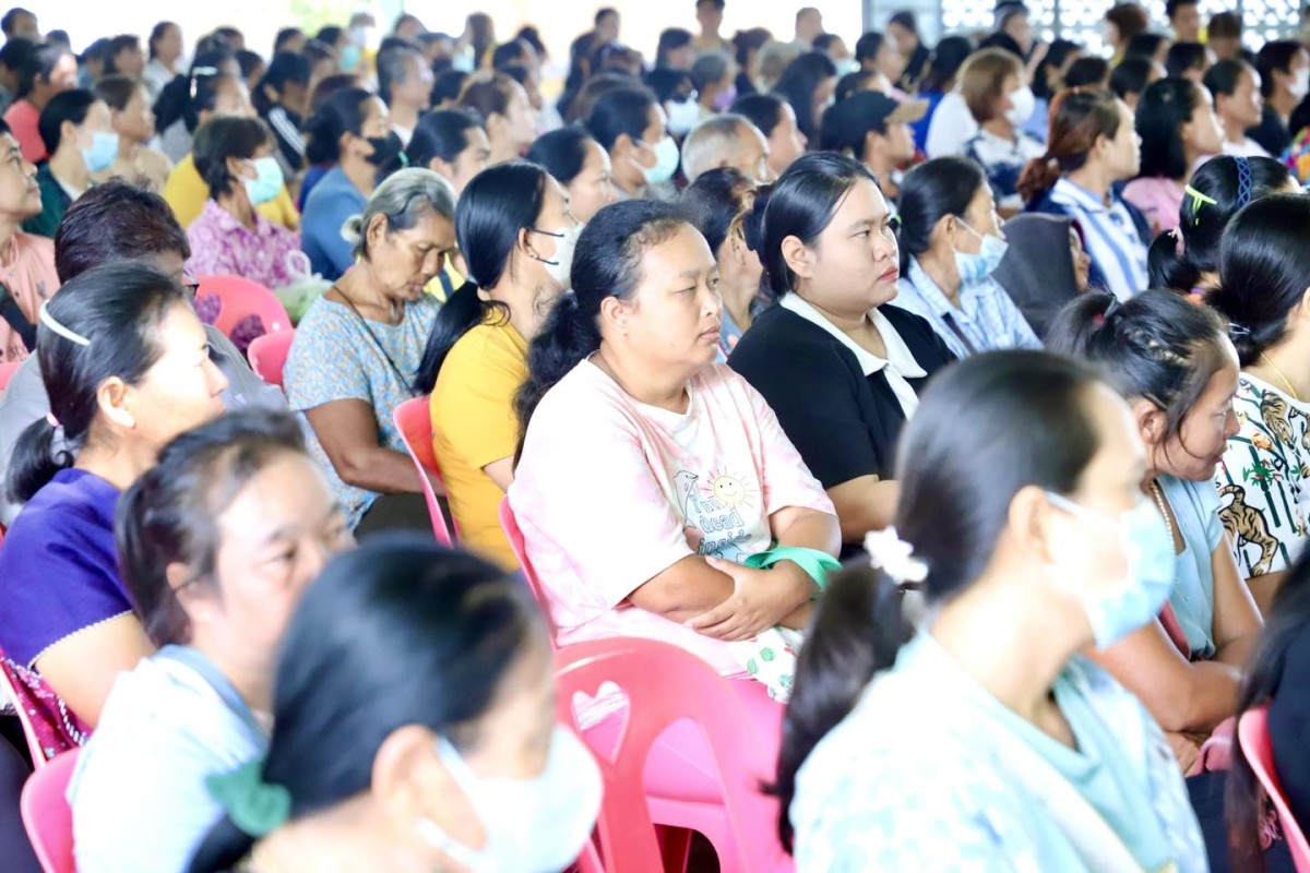 นายก อบจ.ตาก (นายกจอย) ร่วมการประชุมผู้ปกครองโรงเรียนสามเงาวิทยาคม พร้อมมอบงบประมาณสนับสนุนการจัดซื้อครุภัณฑ์ จำนวน 432,000 บาท 