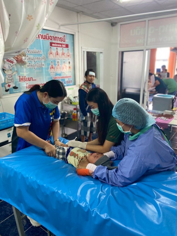 9 ก.ค.68 ช่วงเช้า รพ.สต.บ้านสันป่าไร่ ให้บริการฉีดวัคซีนเด็ก,ตรวจสุขภาพช่องปาก,เคลือบฟลูออไรด์,ให้ทันตสุขศึกษา,เจาะเลือดตรวจHct,จ่ายยาpara syrup,ferrous syr จำนวน 29 ราย