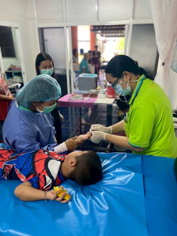 9 ก.ค.68 ช่วงเช้า รพ.สต.บ้านสันป่าไร่ ให้บริการฉีดวัคซีนเด็ก,ตรวจสุขภาพช่องปาก,เคลือบฟลูออไรด์,ให้ทันตสุขศึกษา,เจาะเลือดตรวจHct,จ่ายยาpara syrup,ferrous syr จำนวน 29 ราย