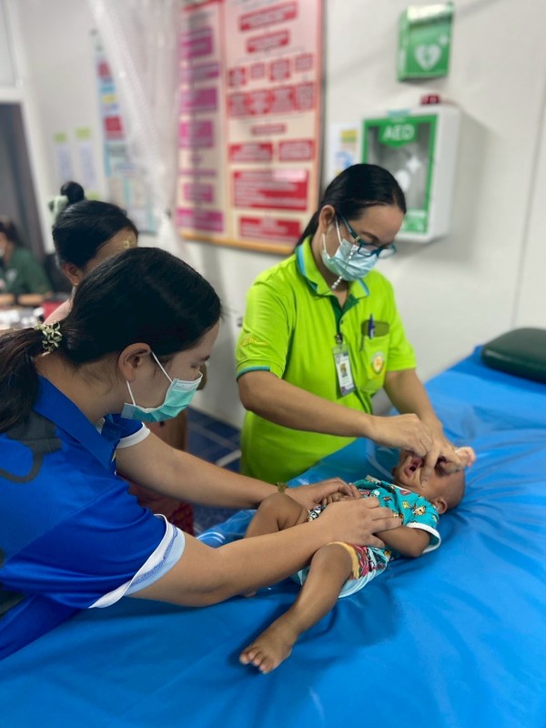 9 ก.ค.68 ช่วงเช้า รพ.สต.บ้านสันป่าไร่ ให้บริการฉีดวัคซีนเด็ก,ตรวจสุขภาพช่องปาก,เคลือบฟลูออไรด์,ให้ทันตสุขศึกษา,เจาะเลือดตรวจHct,จ่ายยาpara syrup,ferrous syr จำนวน 29 ราย