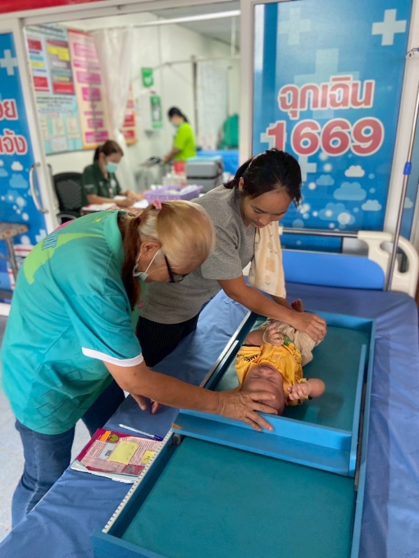 9 ก.ค.68 ช่วงเช้า รพ.สต.บ้านสันป่าไร่ ให้บริการฉีดวัคซีนเด็ก,ตรวจสุขภาพช่องปาก,เคลือบฟลูออไรด์,ให้ทันตสุขศึกษา,เจาะเลือดตรวจHct,จ่ายยาpara syrup,ferrous syr จำนวน 29 ราย