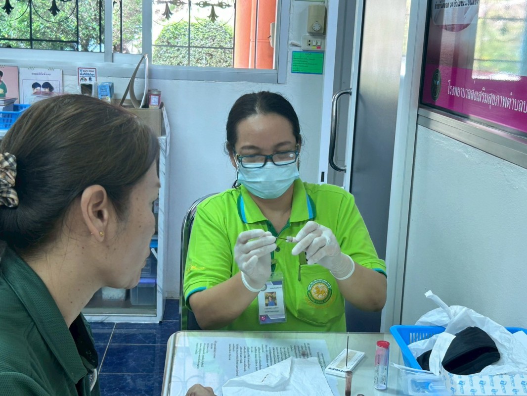 9 ก.ค.68 ช่วงบ่าย รพ.สต.บ้านสันป่าไร่ ทดสอบความชำนาญทางห้องปฏิบัติการหน่วยบริการปฐมภูมิ รอบที่ 2/2568 ด้วยวัตถุชุดทดสอบจากศูนย์วิทยาศาสตร์การแพทย์ที่ 2 พิษณุโลก