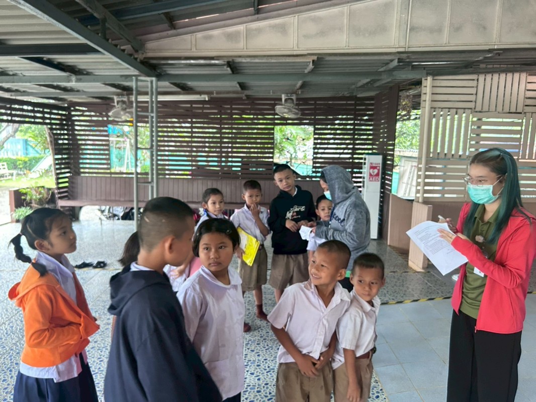 23 ก.ค.68 รพ.สต.บ้านสันป่าไร่ ฉีดวัคซีนให้แก่นักเรียน ชั้น ป.1 และ ป.2 ปีการศึกษา 2568 (ที่ไม่มีประวัติการได้รับวัคซีน/มีประวัติได้รับวัคซีนไม่ครบตามเกณฑ์) ครั้งที่ 1 จำนวน 4 ร.ร. 28 ราย