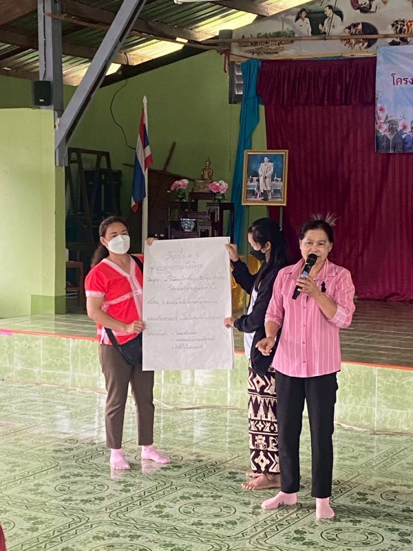 24 กรกฎาคม 2568 จนท.รพ.สต.บ้านสันป่าไร่ร่วมกับเครือข่ายเฝ้าระวังการฆ่าตัวตาย จัดกิจกรรมโครงการป้องกันและแก้ไขปัญหาการฆ่าตัวตายในกลุ่มผู้สูงอายุชาวเขาเผ่ากระเหรี่ยง โดยมีการคืนข้อมูลการดำเนินงานที่ผ่านมา มีการให้ความรู้เกี่ยวกับสุขภาพจิตและมีการแบ่งกลุ่มเพ