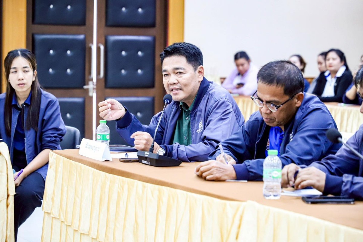 นายก อบจ.ตาก (นายกจอย) เป็นประธานการประชุม การจัดทำแผนการใช้เครื่องจักรกลขององค์การบริหารส่วนจังหวัดตาก ในปีงบประมาณ พ.ศ. 2569 ของเขต 4 อำเภอฝั่งตะวันออก