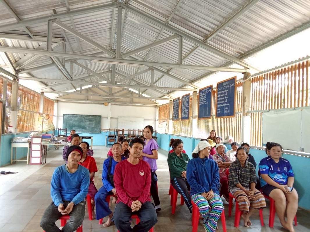 25 กรกฎาคม 2568 นายกัณตพงศ์ ฉลากมงคล ผช.จนท.สาธารณสุข สสช.บ้านห้วยกระทิง ร่วมเป็นวิทยากรอบรมโครงการ ชุมชนร่วมใจป้องกันยาเสพติด จัดโดย ศูนย์การเรียนรู้ชุมชนชาวไทยภูเขา“แม่ฟ้าหลวง”บ้านพะนิกรี