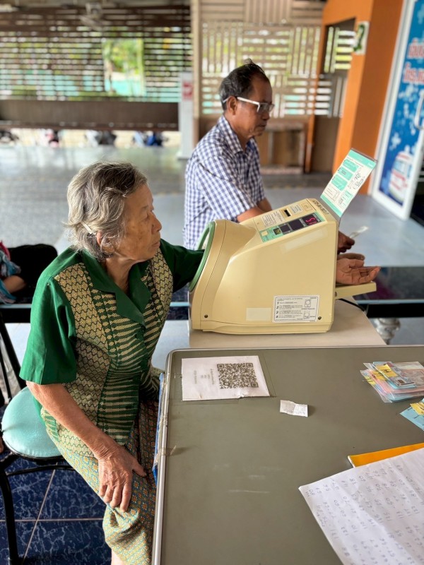 19 ส.ค.68 รพ.สต.บ้านสันป่าไร่ ให้บริการ เจาะเลือด ตรวจวัดความดันโลหิต ผู้ป่วย NCD กลุ่มที่ 3 (โรคความดันโลหิตสูง) จำนวน 52 ราย