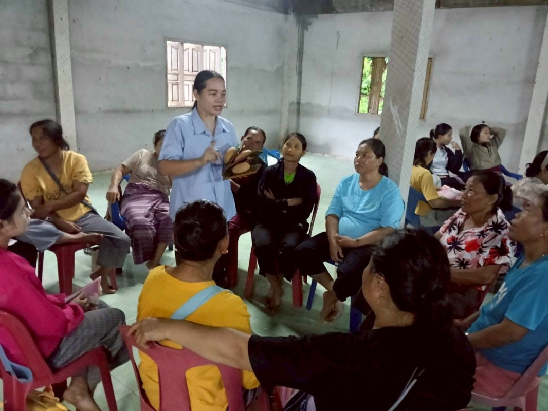 31 สิงหาคม 2568 นางอัจฉรา ทวีเกื้อกูลกิจ นายกองค์การบริหารส่วนจังหวัดตาก มอบหมายให้ รพ.สต.บ้านสันป่าไร่ โดยนางเสาร์แก้ว อ่วมพิทยา เจ้าพนักงานสาธารณสุข เป็นวิทยากรอบรมให้ความรู้โครงการพระราชดำริด้านสาธารณสุข โครงการสืบสานพระราชปณิธานสมเด็จย่าต้านภัยมะเร็งเ