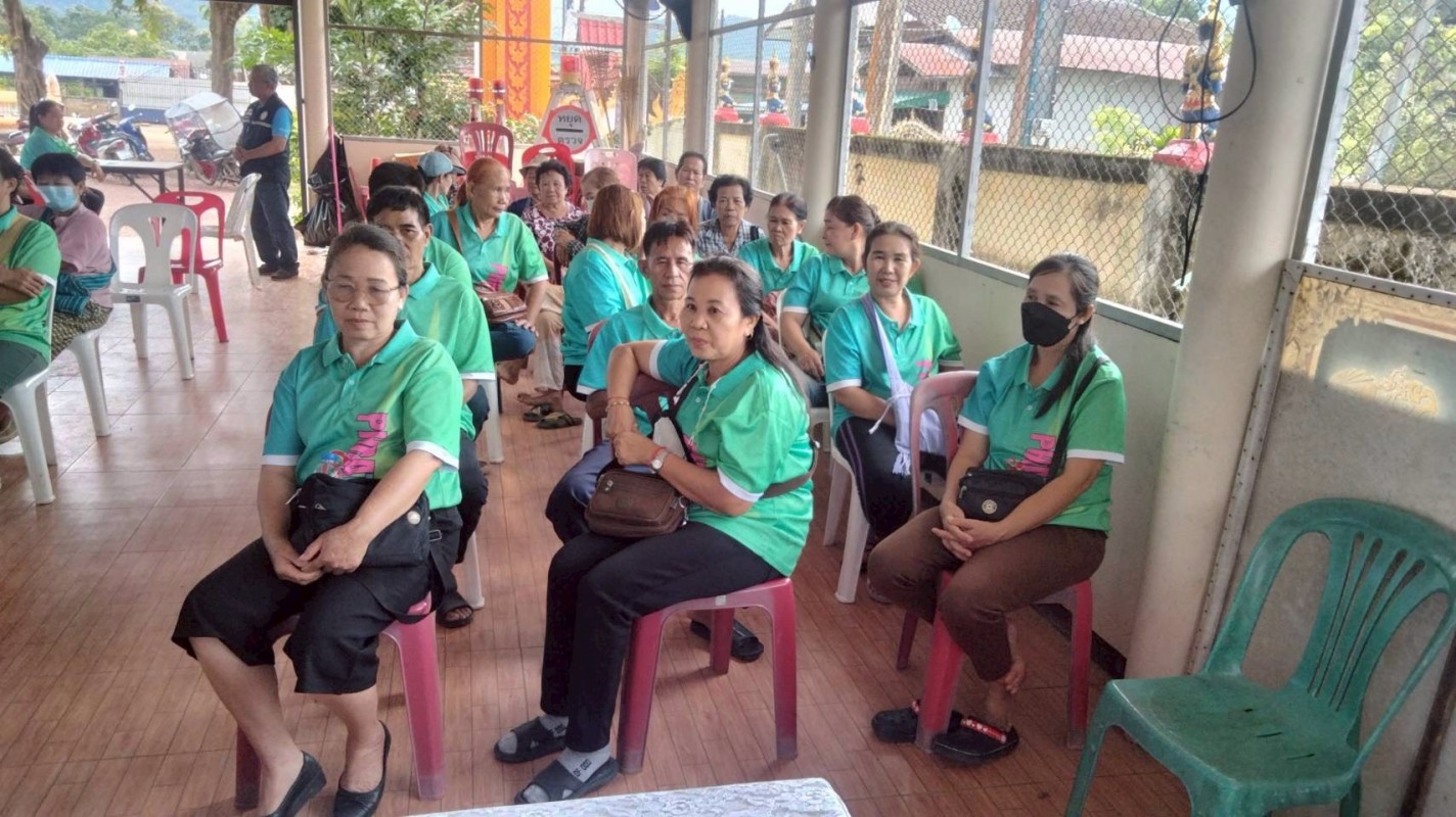 4 กันยายน 2568 นายอดิศร เทียนพานิช ผอ.รพ.สต.บ้านสันป่าไร่ เป็นวิทยากรอบรมให้ความรู้โครงการพระราชดำริด้านสาธารณสุข โครงการควบคุมและป้องกันโรคขาดสารไอโอดีน หมู่ที่ 5 บ้านสันป่าไร่ 