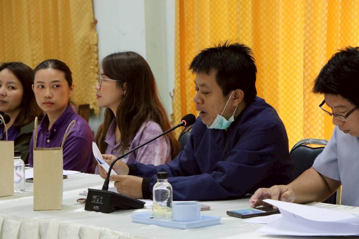 9 กันยายน 2568 น.ส.พนิดา ตลับทอง เจ้าพนักงานทันตสาธารณสุขปฏิบัติงานและน.ส.วาสนา กึกก้องโลกา พยาบาลวิชาชีพปฎิบัติการ เข้าร่วมประชุมคณะอนุกรรมการสนับสนุนการจัดบริการดูแลระยะยาวสำหรับผู้สูงอายุที่มีภาวะพึ่งพิงและบุคคลอื่นที่มีภาวะพึ่งพิง ครั้งที่ 1 / 2568 