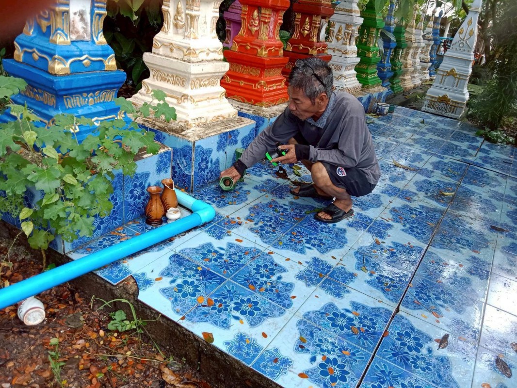 9 กันยายน 2568 นางอัจฉรา ทวีเกื้อกูลกิจ นายกองค์การบริหารส่วนจังหวัดตาก มอบหมายให้ รพ.สต.บ้านสันป่าไร่ ร่วมกับ อาสาสมัครสาธารณสุข หมู่ที่ 2,3,5,6และ7 ตำบลพระธาตุ รณรงค์สำรวจและทำลายแหล่งเพาะพันธ์ลูกน้ำยุงลาย รอบที่ 1 เดือน กันยายน 2568