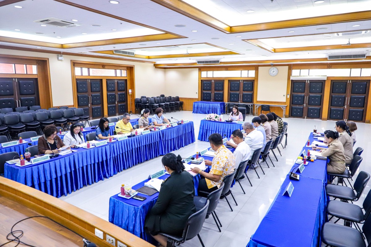 นายกจอย  (นายก อบจ.ตาก) เป็นประธานการประชุมคณะกรรมการกองทุนฟื้นฟูสมรรถภาพจังหวัดตากครั้งที่ 4/2568