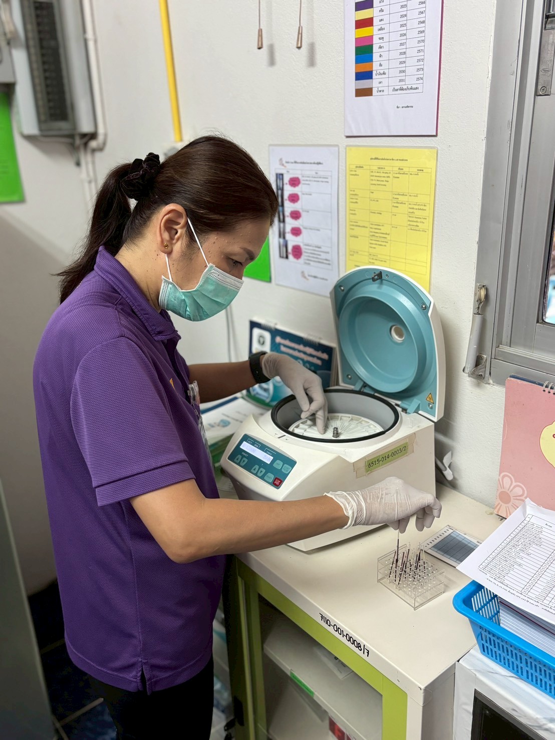 14 ต.ค.68 เวลา 08.00 น.รพ.สต.บ้านสันป่าไร่ ให้บริการเจาะเลือด screening lab (ประจำปี) , ตรวจ HCT (ความเข้มข้นของเลือด) , ตรวจสุขภาพช่องปาก , วัดความดันโลหิต , วัดรอบเอว , ชั่งน้ำหนัก , วัดส่วนสูง , ตรวจ EKG(คลื่นไฟฟ้าหัวใจ) , ตรวจ albumin urine (ปัสสาวะ) 