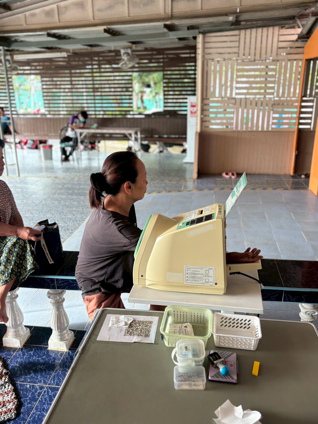 14 ต.ค.68 เวลา 08.00 น.รพ.สต.บ้านสันป่าไร่ ให้บริการเจาะเลือด screening lab (ประจำปี) , ตรวจ HCT (ความเข้มข้นของเลือด) , ตรวจสุขภาพช่องปาก , วัดความดันโลหิต , วัดรอบเอว , ชั่งน้ำหนัก , วัดส่วนสูง , ตรวจ EKG(คลื่นไฟฟ้าหัวใจ) , ตรวจ albumin urine (ปัสสาวะ) 